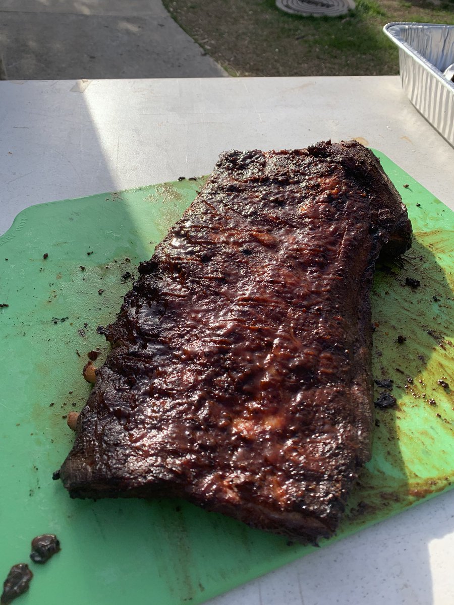GMatthewDavid's tweet photo. For #WAJterm we took 10 young men and built 10 @bigpoppasmokers and used 375lbs of @Kingsford charcoal to cook 260 chicken wings,30 whole chickens,12 spare ribs and 20 pork shoulders. I tried to teach what I have learned from reading @meathead. Good but long week.#WAinnov8 https://t.co/XwTn1JU7dC