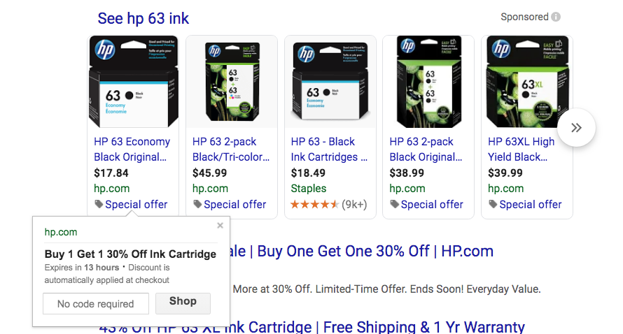 cottagestadv's tweet photo. Super annoyed at @HP They use the largest digital platform to advertise that ink is on sale and then when I get to checkout, turns out it's not on sale. Grrrrrrr. https://t.co/Lk4ulN5GE5