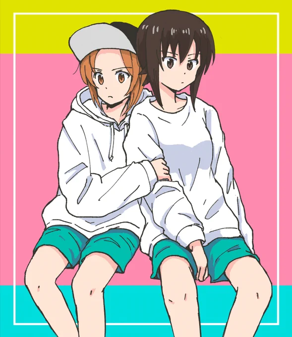 西住 STYLE
スカートもいいけどハーフパンツもいい 