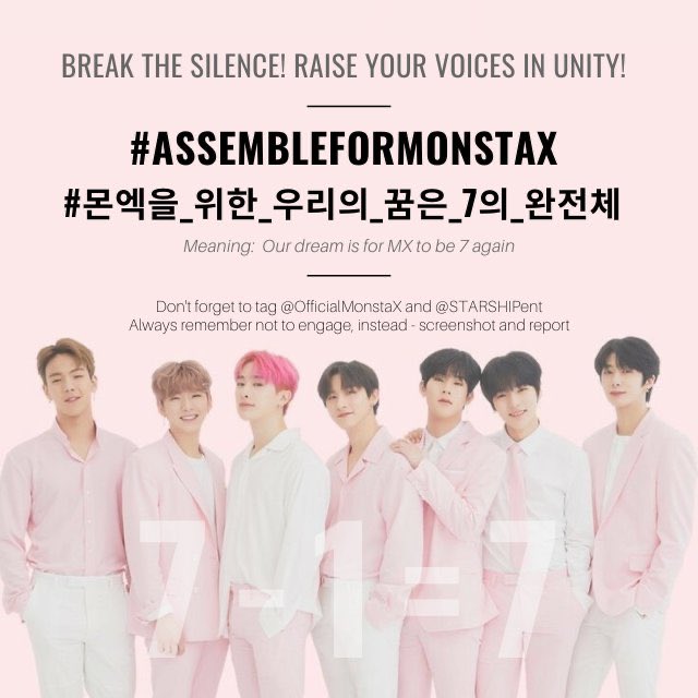 2020011212am KST onwards136th Hashtags @OfficialMonstaX  @STARSHIPent  #AssembleForMonstaX  #몬엑을_위한_우리의_꿈은_7의_원전체