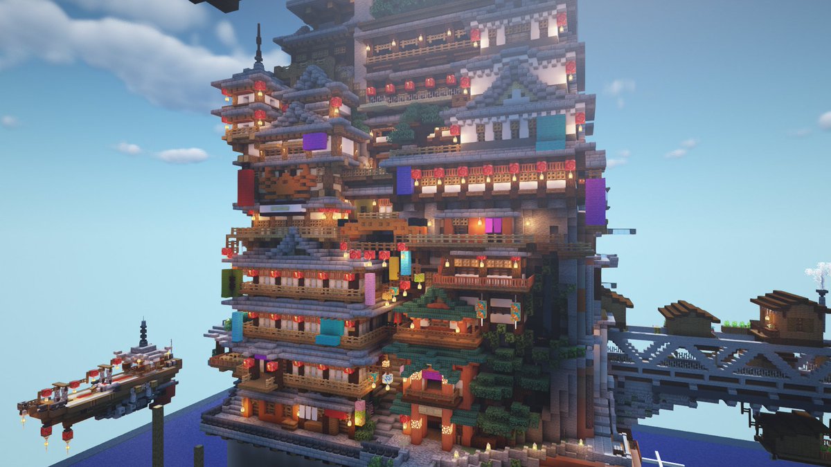現実世界では明らかに違法 でもマイクラでは空想の限りを尽くして情報量と密度ハンパない素敵建物が作れるぜ Minecraft違法建築イベ Togetter 現実世界では明らかに違法 でもマイクラでは空想の限りを尽くして情報量と密度ハンパない素敵建物が作れるぜ Minecraft違法建築イベ Togetter