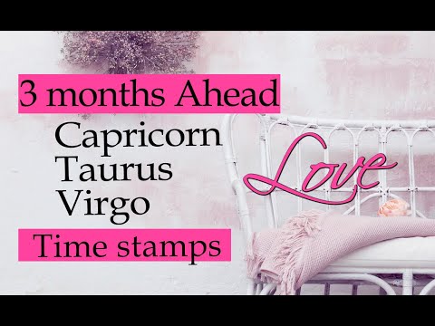 LOVE TAROT READING - CAPRICORN TAURUS VIRGO - 3 MONTHS OUTLOOK - TIME STAMPED pimbletree.com/card-reading/l…