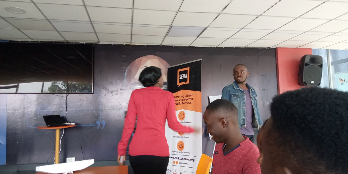 talktosema's tweet photo. We have New blood on the #SEMA team🥳🥳. Today we had a training session for our 3rd generation of trainees 🤗.They are ready to go out in the field and contribute to #ImprovedServiceDelivery by collecting citizens #Feedback #Growth💃💃 https://t.co/H2H0s3vyvJ