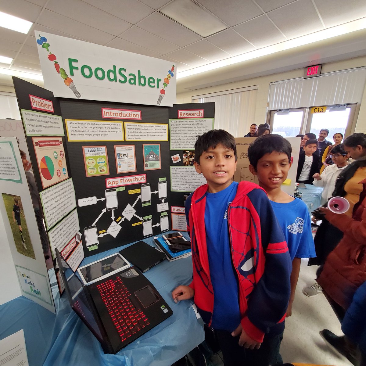 DevenMP's tweet photo. #SBIC2020 kids of 4th and 5th grade did excellent job!  Great innovators in the South Brunswick School District! https://t.co/xEgAVQLNbY