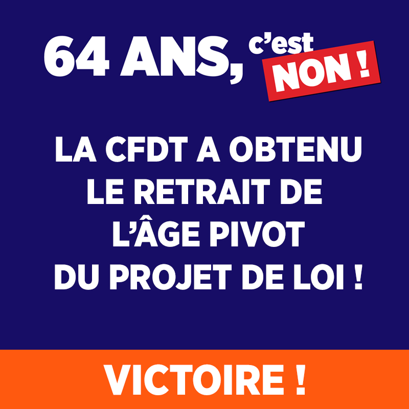 CFDT's tweet photo. || COMMUNIQUE DE PRESSE || #retraites La @CFDT salue le retrait de l’âge pivot du projet de loi et poursuit son action pour un système de retraite plus juste, pour une meilleure prise en compte de la pénibilité, la sécurisation des transitions, ...

https://t.co/soE4cfJEGh https://t.co/2hwboueMXu