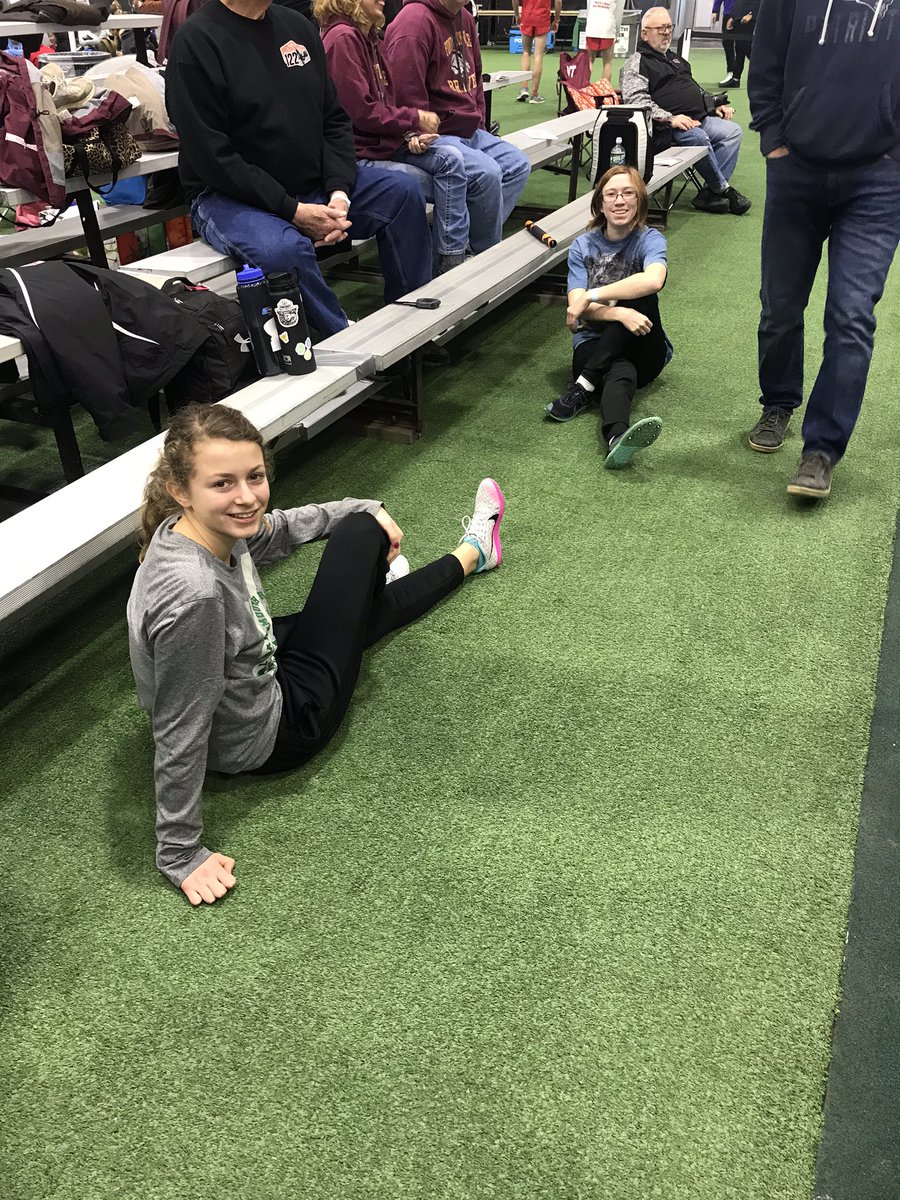TheCoachGrizz's tweet photo. We have 5 athletes here today at the Dartmouth Relays. They’re all getting ready!! Viscosi, Melita, Clear, and Miller are in the 2 mile this morning and Saltsman is here for the shot put. Good luck athletes!!! #ffcstrack #trackletes https://t.co/5LePxqNeis