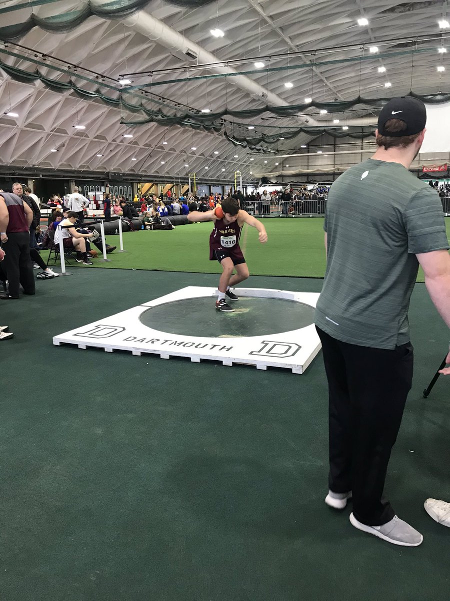 TheCoachGrizz's tweet photo. We have 5 athletes here today at the Dartmouth Relays. They’re all getting ready!! Viscosi, Melita, Clear, and Miller are in the 2 mile this morning and Saltsman is here for the shot put. Good luck athletes!!! #ffcstrack #trackletes https://t.co/5LePxqNeis