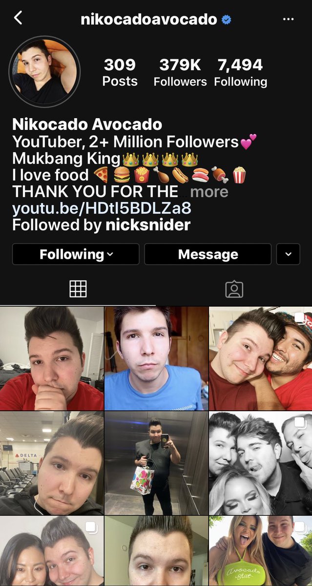 ohnoshetea_nt's tweet photo. Finally got into his Instagram... 🙄#nikocadoavocado #StephanieSoo #nikocadoavocadoisoverparty https://t.co/ATeLTjaN1x