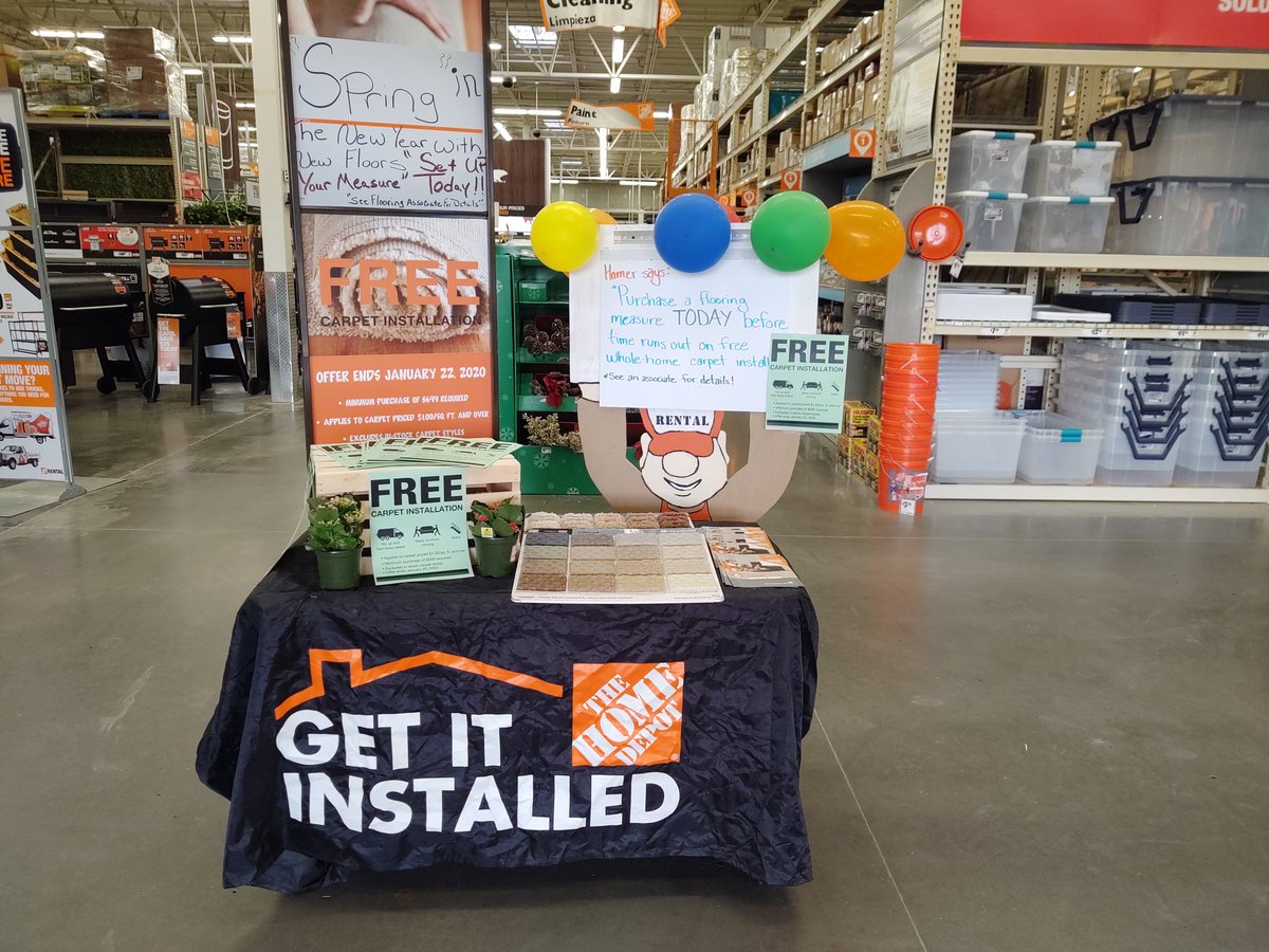 ShellyM_3210's tweet photo. Time to freshen up your home for spring with our free whole home carpet install. @TheHDCas @HDRoylene @HDBrad @hdmikelewellen https://t.co/1hdCaWeuR4