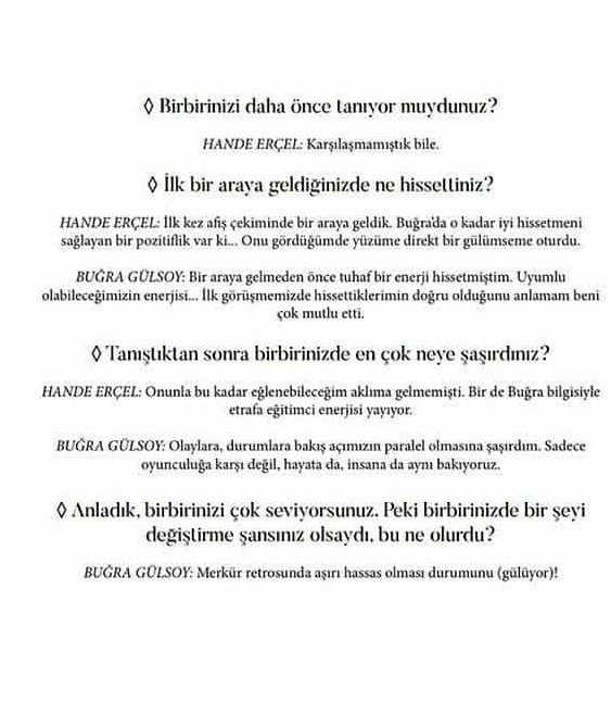 #HandeErçel #BuğraGülsoy🌸