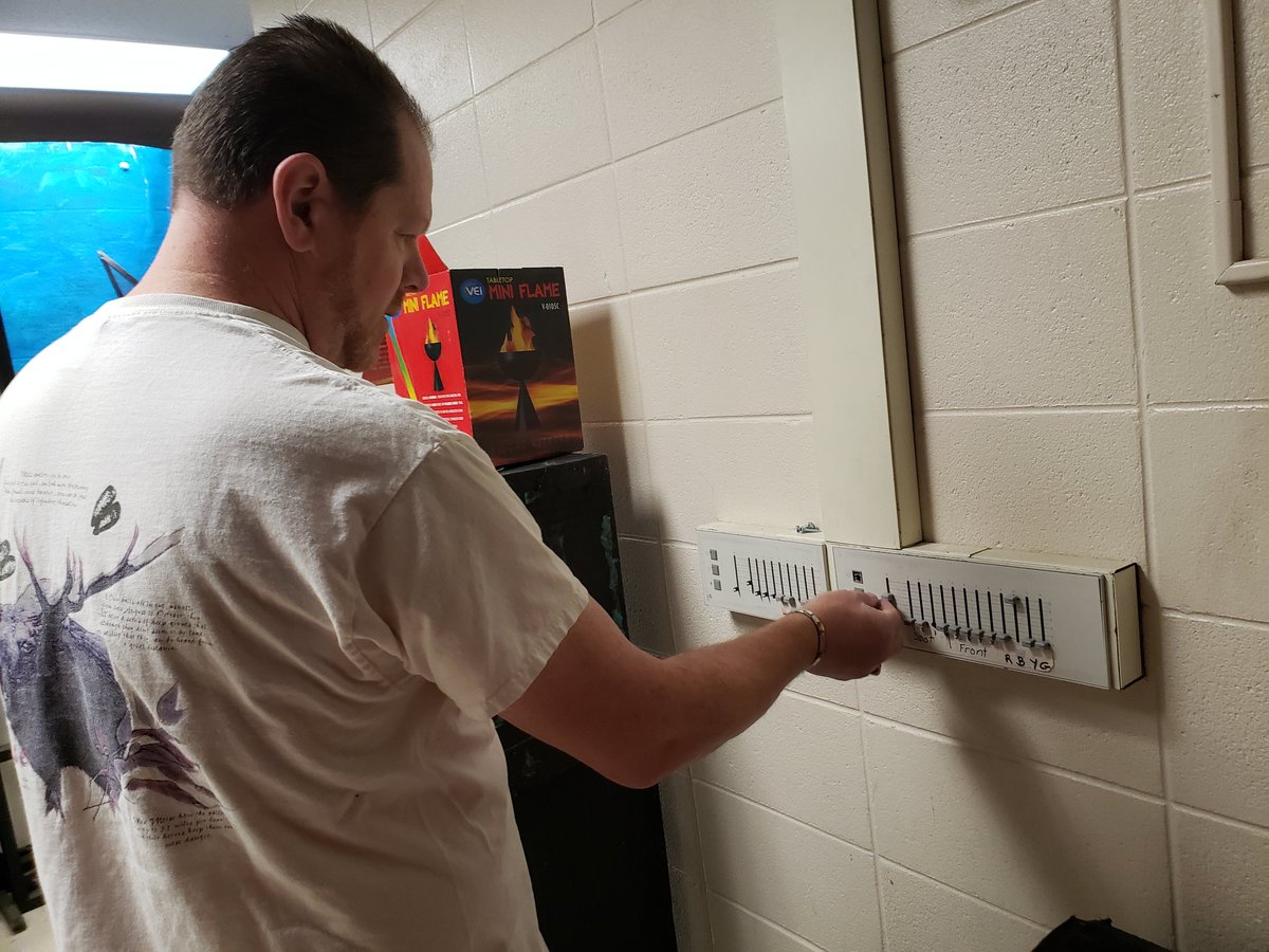 Directors are spending this FROZEN day preparing for <a href="/D45Jefferson/">Jefferson Middle Sch</a>'s production of #Frozen #d45learn4life #SuperTeam!!!