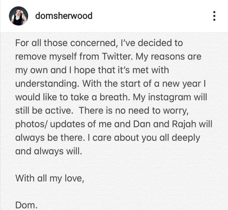 hannahpolinbee's tweet photo. The fact Dom said he cares about us all deeply and he always will. It doesn’t matter If he wasn’t online much. I loved him no matter what because he is one of the reasons i smiled. Even if he posted it made my day #shadowhunters #lovefordom. Yes I’m still using the tag. https://t.co/htLJZxXUtP