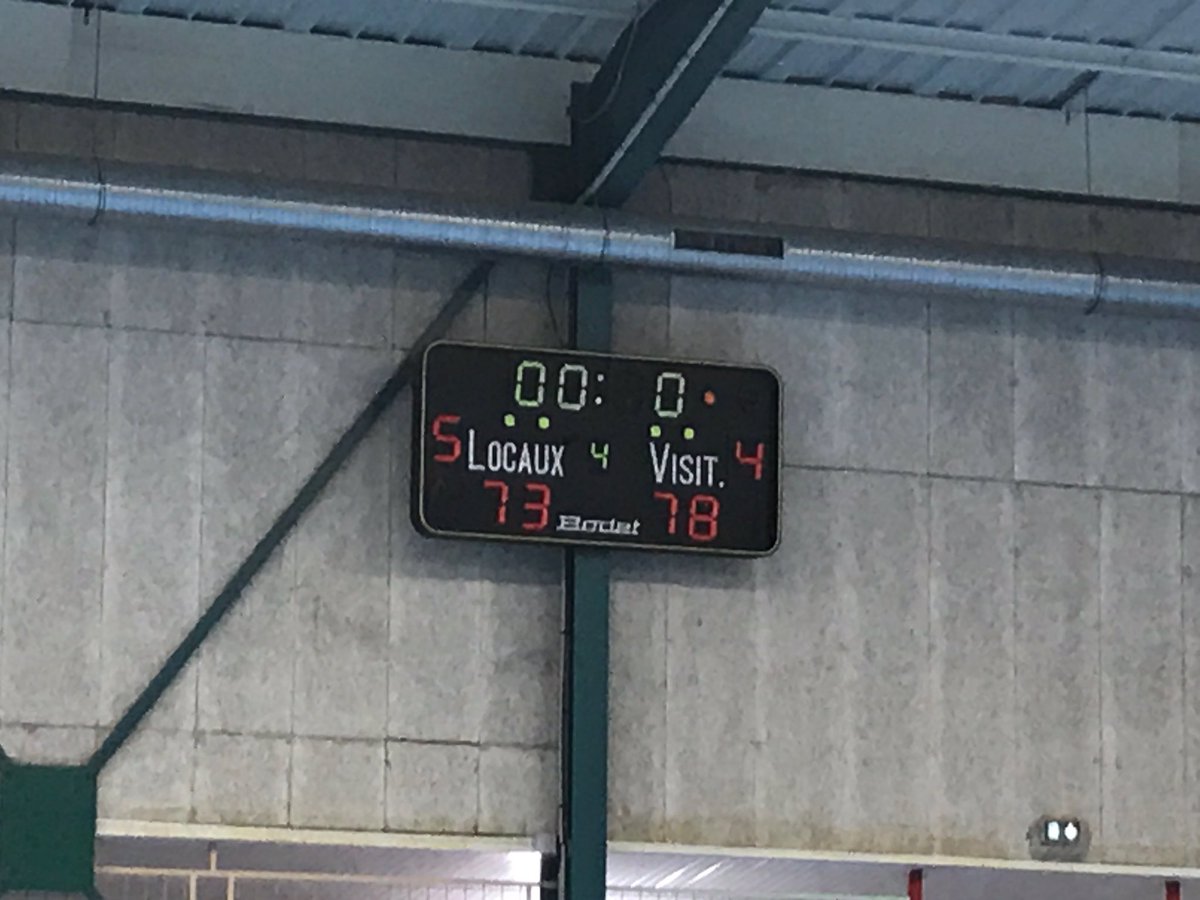 VCGBbasket32's tweet photo. ➡️🏀🏀 [1️⃣2️⃣Ème Journée - 🏆 Championnat] 

Fin du Match 
Roche Vendée 73 🆚 VCGB 78

Les verts rentrent avec leur première victoire de l’année 2020 et à l’extérieur 💪🏻💪🏻

#AllezLesVerts 

#TousVerts💚 #bball #occitanie #gers #vcgb https://t.co/HLQcOHkgIK