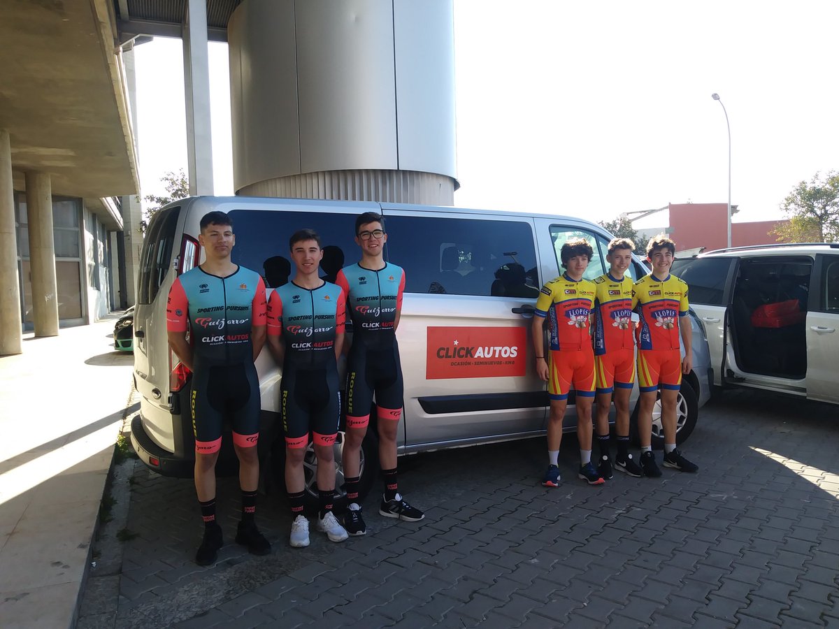 antoniocartero1's tweet photo. Mañana los equipos Junior Guijarro-Sportin Pursuits y cadetes G.D. Llopis.
Participaran en la liga de pista celebrada en el velodromo Luis Puig de Valencia. https://t.co/N6KwqjY1zd