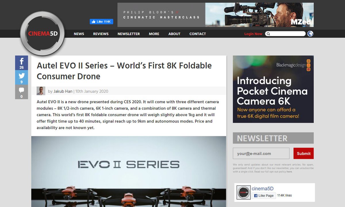 Autel EVO II Series – World’s First 8K Foldable Consumer Drone
#world #stills #autel #isorange #autelevoii #videomarketing
via cinema5d.com
☛ amp.gs/DRZM