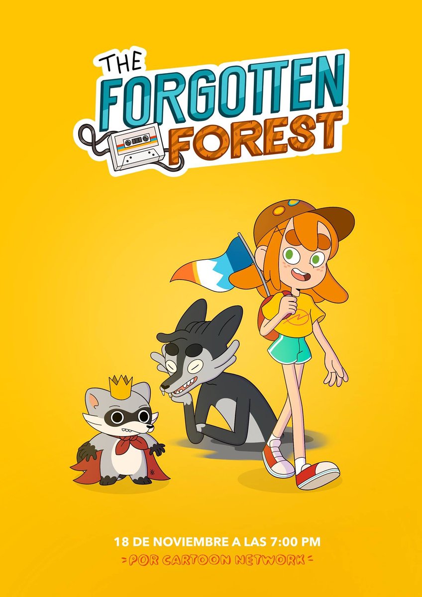  @MadeleinTrevino is the creator of "The Forgotten Forest" ("El Bosque Olvidado"), that has an online pilot already for Cartoon Network LA. It's super awesome, and it has "El Rey Mapache" that wins every contest. He's the best!