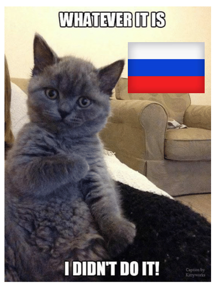 URussia20's tweet photo. The Russia Fedration DIDN'T do it #MACMUN2020 #UNEP https://t.co/0Mp2kjCv5N