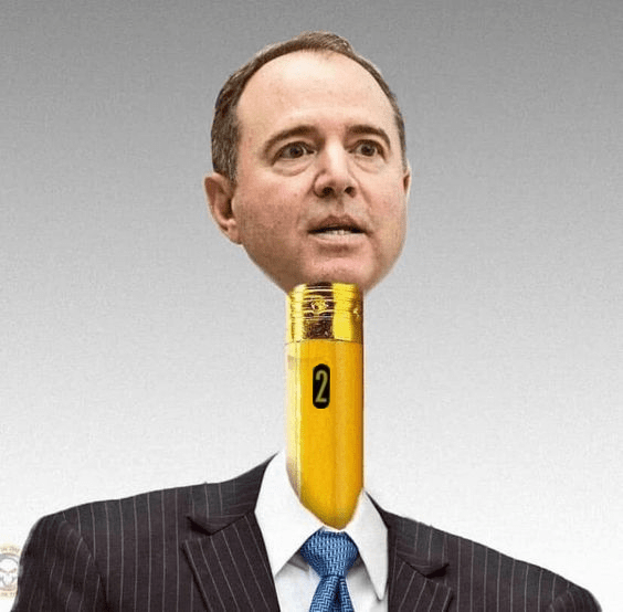 NopeQuote's tweet photo. "brb gotta take a quick number 2"
- Adam Schiff
#PencilNeckSchiff #PencilNeck #PencilDickTrump #USA https://t.co/WQnvK0EZMj