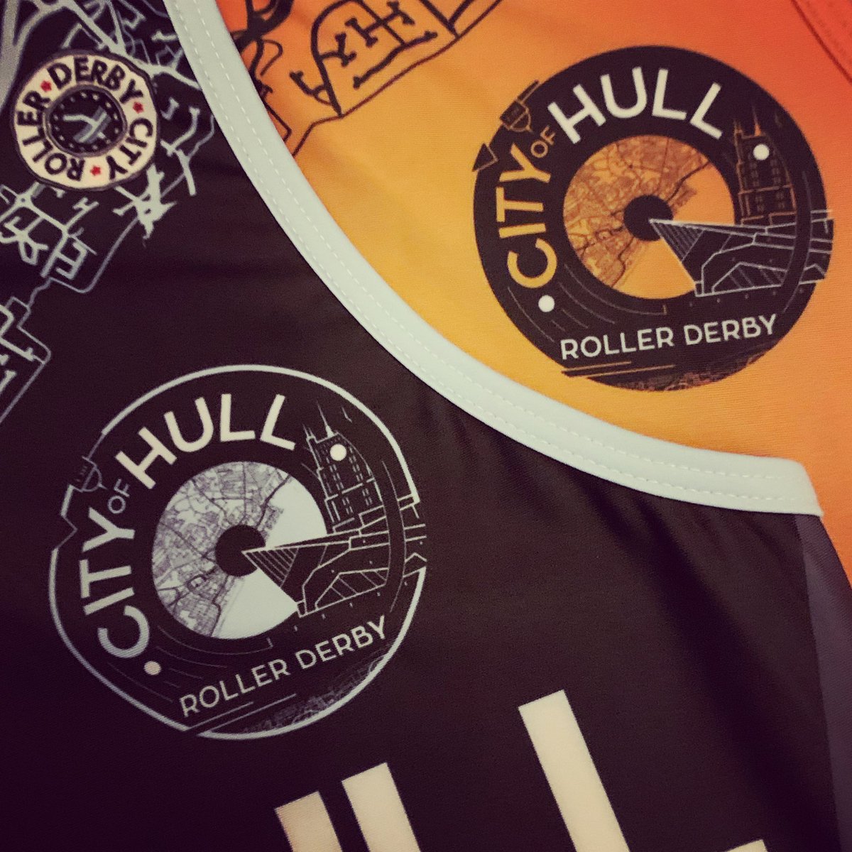 DeathrowHull's tweet photo. First scrim of the year. New name, new logo, new kit? No problem! Thank you @RollerDerbyCity 🙌🏻🙌🏻🙌🏻 https://t.co/C48sLhcVvA