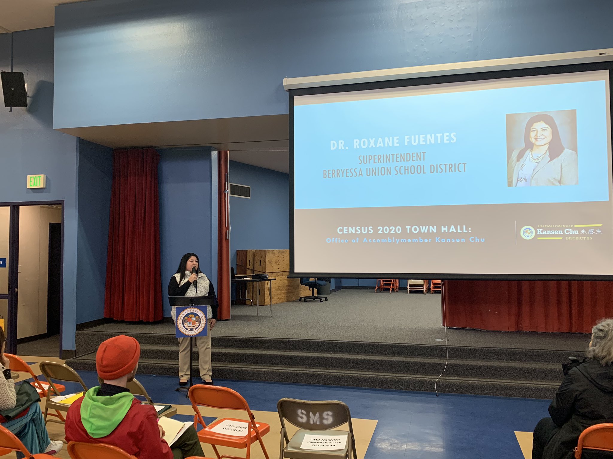 Kansen Chu on Twitter "Dr. BUSDFuentes everyone to Summerdale Elementary School