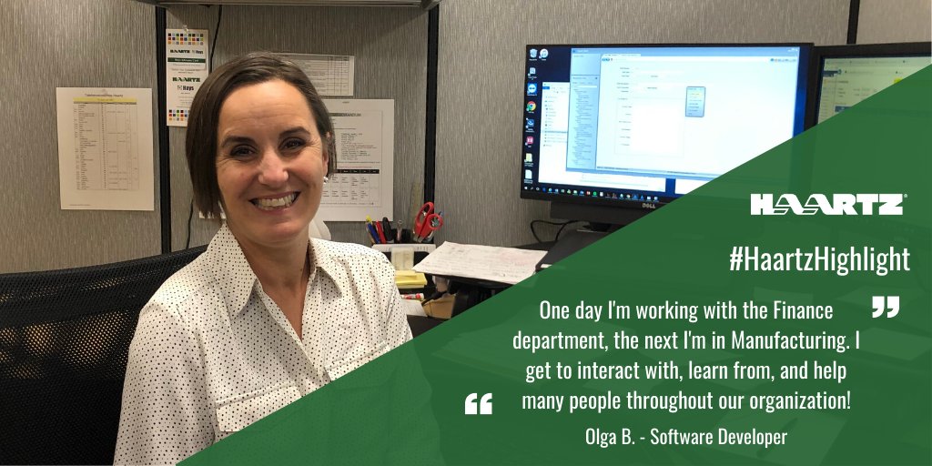 Haartz's tweet photo. We wish we could clone Olga. But we can't (yet).

Therefore, we're looking for another Software/Business Apps #Developer to join us at our #ActonMA headquarters. 

Learn more 👇
https://t.co/pwdpThcciS https://t.co/pEcJ78ink1