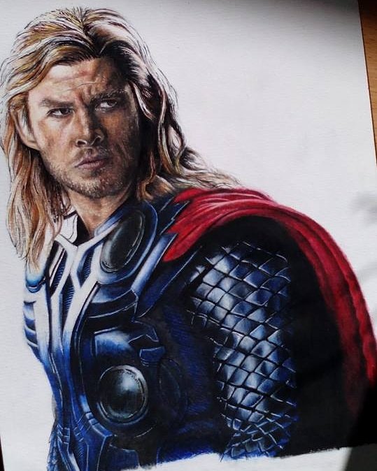 Aggregate more than 137 sketch of thor