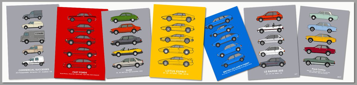  @Russelljwallis: Russ is a great automotive artist, doing big impact with simplicity. His work is clean and appealing, and has a lot of prints on sale to improve your walls! http://www.rjwcreativedesign.co.uk/  https://twitter.com/Russelljwallis 