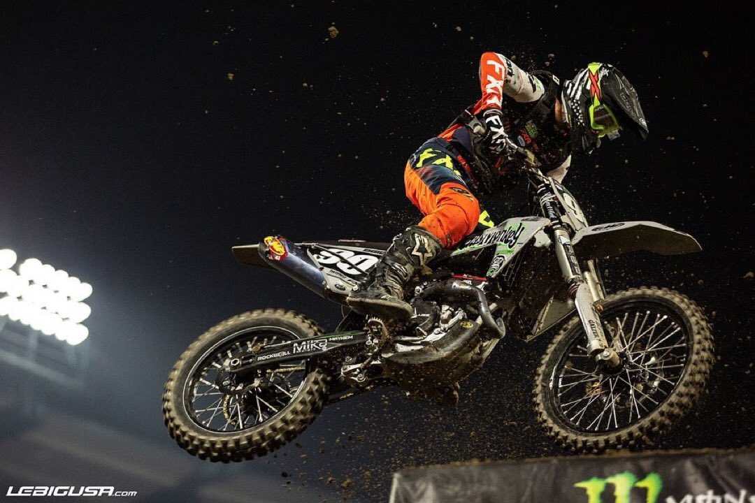 gasmonkeyenergy's tweet photo. AJE Motorsports is ready to take on @SupercrossLIVE in St. Louis Missouri!

Before going to the track, drop by @TATravelCenters for some Gas Monkey Energy and cheer on our guys!

819 Edwardsville Rd
Troy, IL 62294

Catch all the action tonight at 8pm CST on @nbcsports!

GYSOT! https://t.co/7TAZZdSeyO