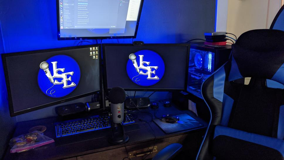 djscail's tweet photo. The cockpit for all things JSE. 
#JSEGaming #JSE #JSabolEnt https://t.co/0o5q6GY8RO