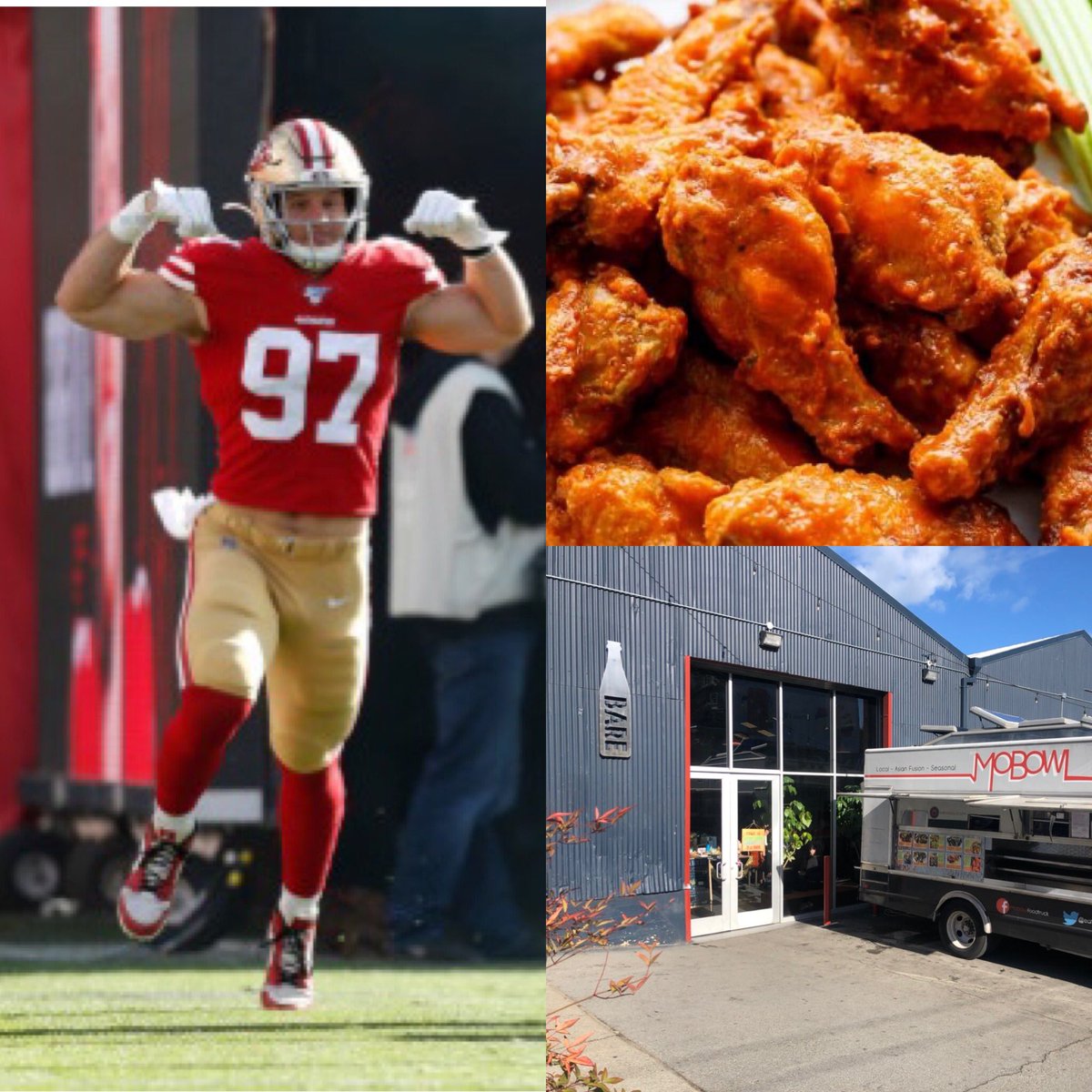 Serving up freshly fried #buffalowings <a href="/barebottle/">Barebottle Brewing</a> for the #Niners game from now till 8p! #NFLPlayoffs #AllFly #49ers #beeroclock #mobowl