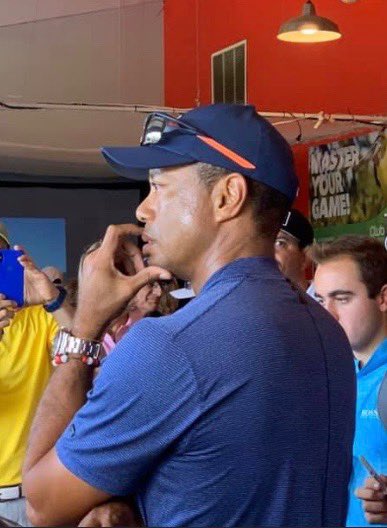 ALTDgolf's tweet photo. Tiger sighting at Club Med Academies today👀 #tigerwoods #clubmedgolf #fatherandsongoals #uskidsgolf #clubmedgolf @mattfieldsgolf @tigerwoods @cmacademies @u.s.kidsgolf https://t.co/ng6DGuGFeE