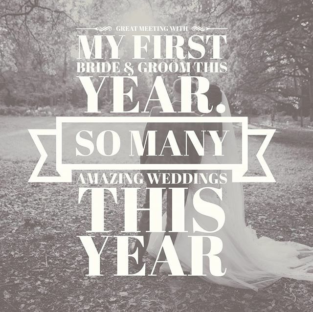 A really exciting year ahead, working with some amazing couples this year taking their wedding photos. 
If you are looking for a wedding photographer, I still have some availability this year and taking bookings for next year. 
#weddingphotographer #wedd… ift.tt/2QIsGPC