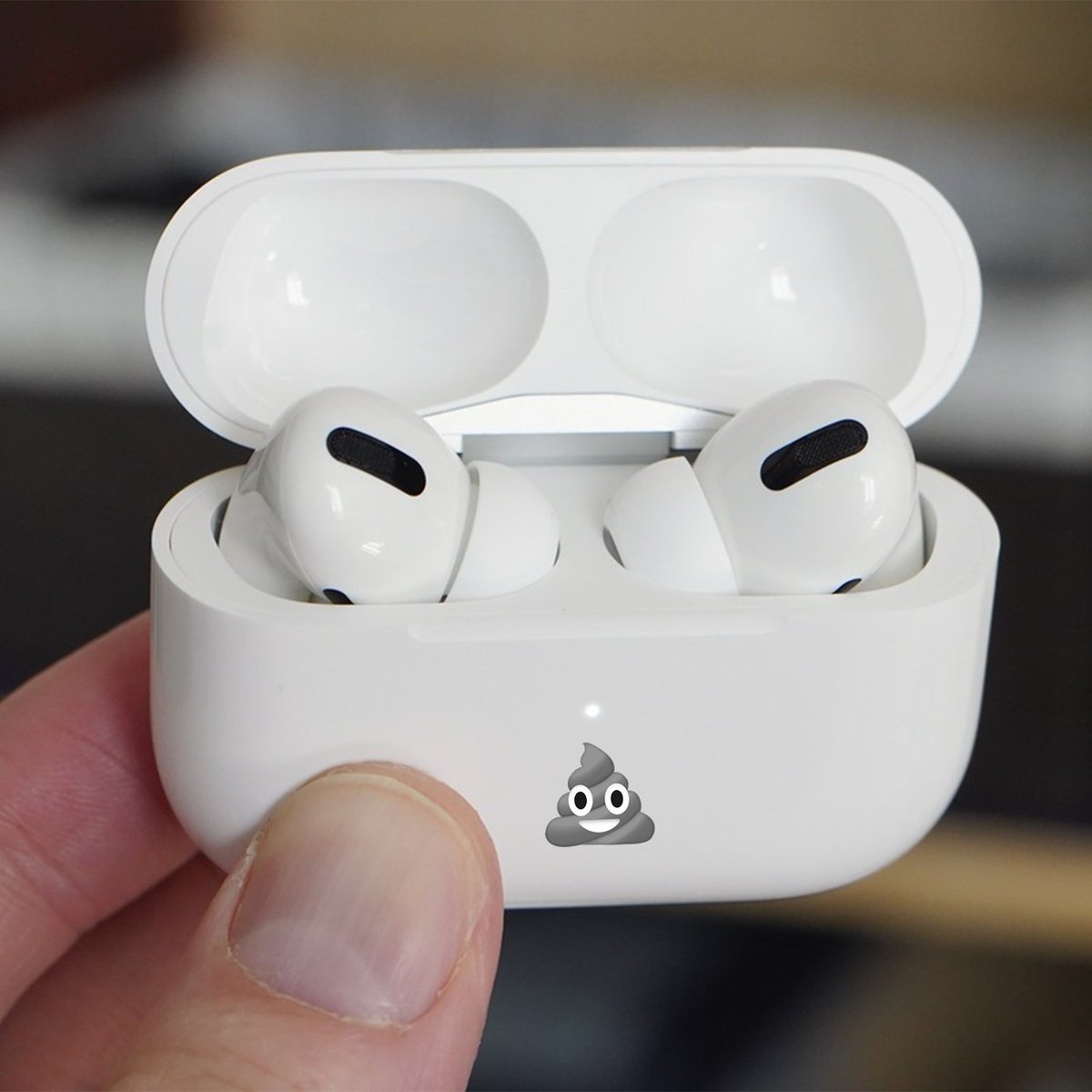 PinchMagic's tweet image. Thank you Tim Cook again for fulfilling our wishes! Apple announced you can now engrave the poop emoji on new AirPod Pro cases! 💩🙌🎶 
#AirPinchPro #AirPodPoo
.
.
.
#Healthy #GutHealth #KingOfTheThrone #QueenOfTheThrone #UpgradeYourPoops #UpgradeYourGut #UpgradeYourMind