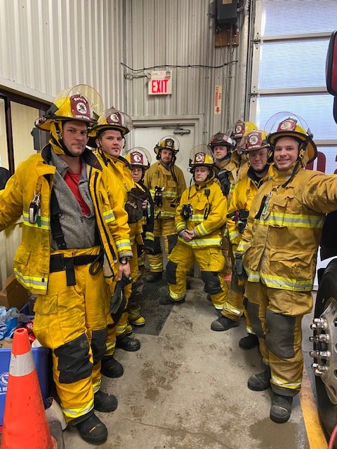 MapletonTwp's tweet image. Firefighters are now delivering the attached letter to residents in Flood Zone Levels 1, 2 and 3. 
We would advise all residents to exercise extreme caution at this time.