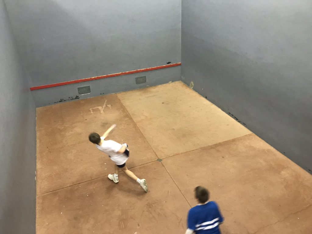 Archie playing some great singles <a href="/Sed_PowellHouse/">Powell House</a>