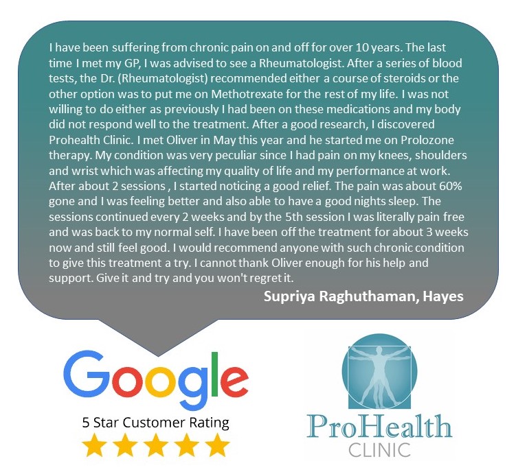 prohealth_pain's tweet photo. See what Supriya had to say about her Prolotherapy - Prolozone Therapy #prolozone #prohealthclinic #ozoneinjection #prolotherapy #jointpain https://t.co/hSWRtiMS2u