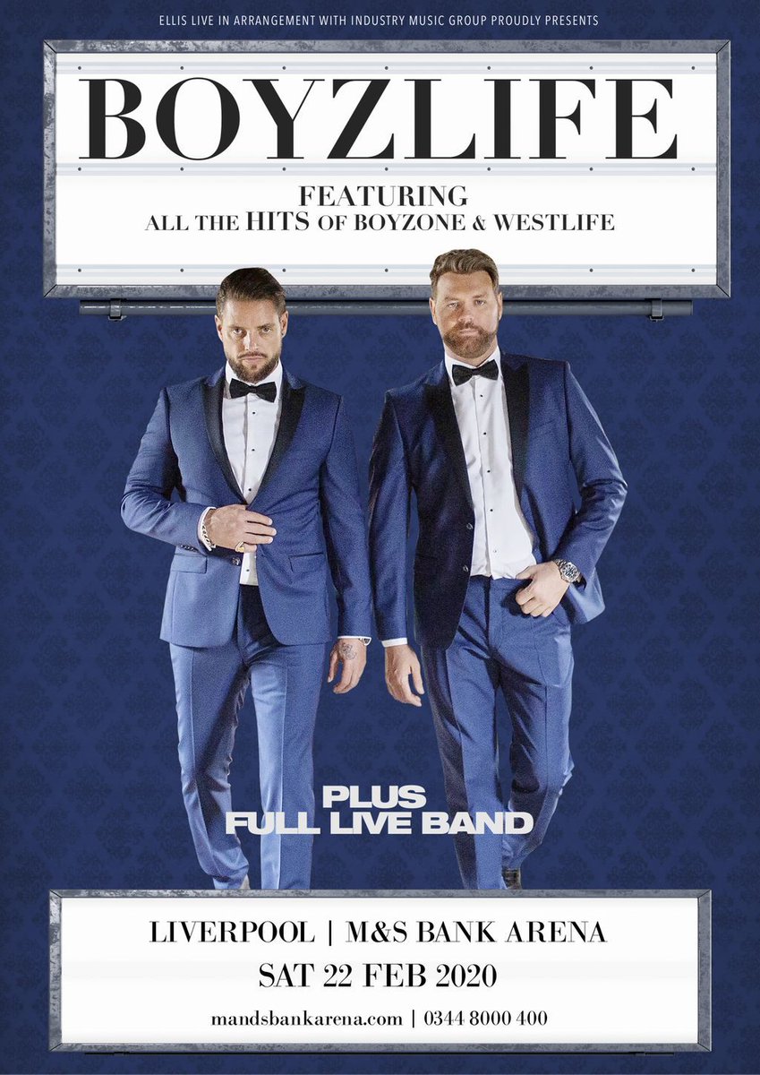 boyzlifeOFCL's tweet photo. LIVERPOOL fans, you're up! π
Who wants to win 4 tickets to our show on 22 Feb? Just RT this post and follow us and you'll be in with a chance! Good luck! βοΈ
Winner announced on 18 Jan! Love K&B x #Boyzlife @officialkeith @BrianMcFadden https://t.co/VDK5b5fsQj