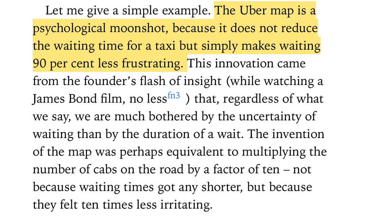 Why the Uber map is a psychological moonshot: