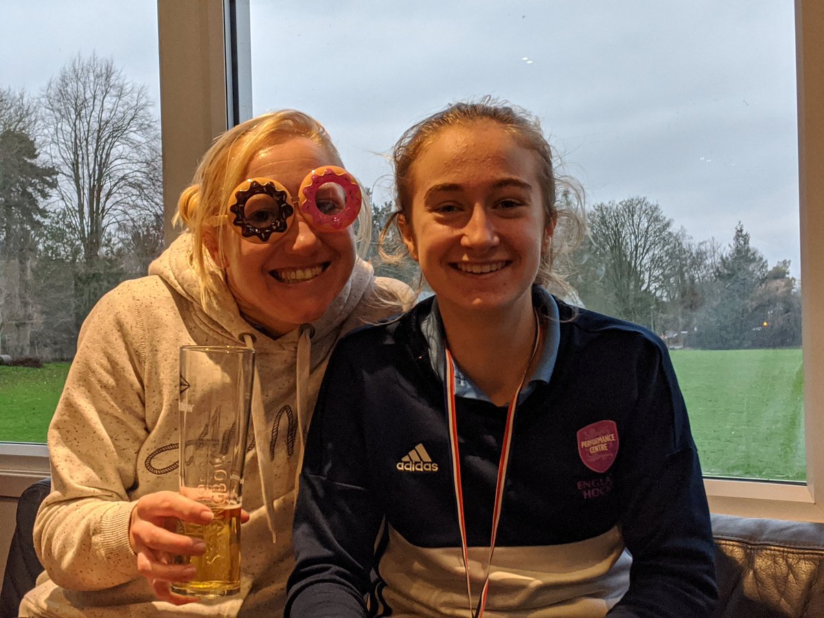 hertfordhc_L1s's tweet photo. Starting off the new decade with a 2-1 win 💪. Hard earned 3 points v East London 4s keeps us top. Both goals from @mols86 who also picked up donut of the day for being carded. MOTM shared between Niamh Hartnett and @HobsonLotty (no Niamh as she's sat in A&amp;E with a poorly arm 🤕) https://t.co/kxtdsPfzxy