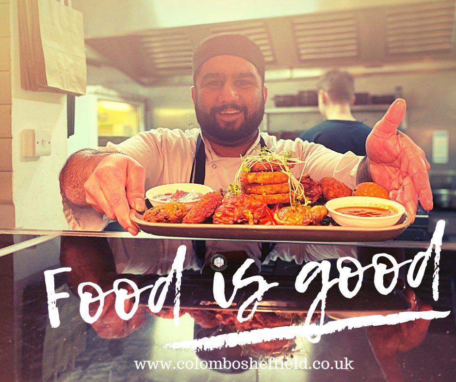 Colombo_Sheff's tweet photo. Food is Good! 🍲

🖱️Book your table: https://t.co/tVnCqHwvIJ
📞Or Call: 0114 266 3826

#chefpraba #mixedsharingplatter #veganoptions #colombo #colombobyayubowan #sheffield #eccyroad #food #srilankan #ecclesallroad #southyorkshire #foodisgood https://t.co/Wy2EtHifeD