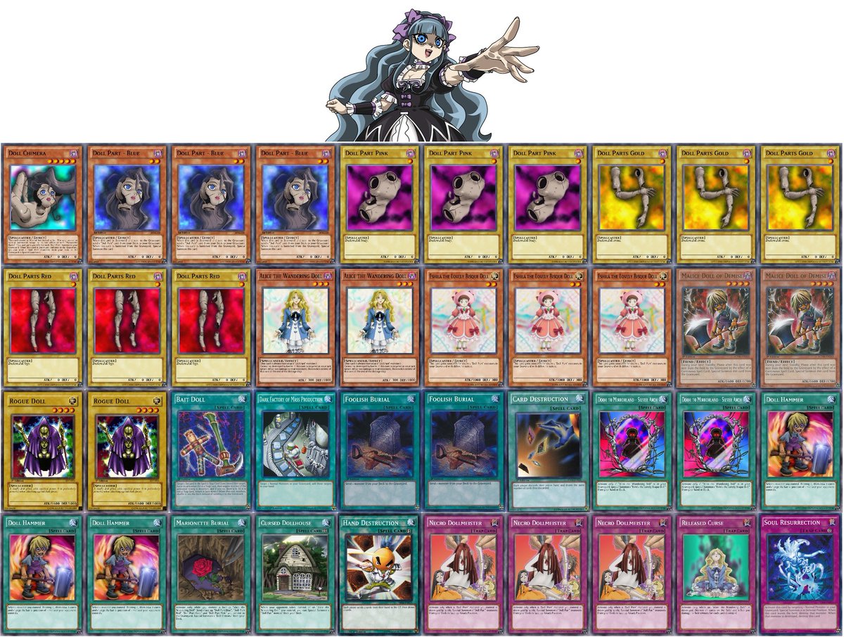 Alice - Doll Deck (GX) #yugioh #anime #nerd #manga #tcg #ygo #nerds #cardgames #yugiohcards #yugimuto #jadenyuki #setokaiba #duellinks #yugiohcollection #yugiohmemes #yugiohcommunity #konami #yugiohduellinks #kazukitakahashi #yugiohgx Alice - Doll Deck (GX) #yugioh #anime #nerd #manga #tcg #ygo #nerds #cardgames #yugiohcards #yugimuto #jadenyuki #setokaiba #duellinks #yugiohcollection #yugiohmemes #yugiohcommunity #konami #yugiohduellinks #kazukitakahashi #yugiohgx
