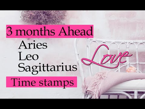 LOVE TAROT READING - ARIES LEO SAGITTARIUS - 3 MONTHS OUTLOOK - TIME STAMPED pimbletree.com/card-reading/l…