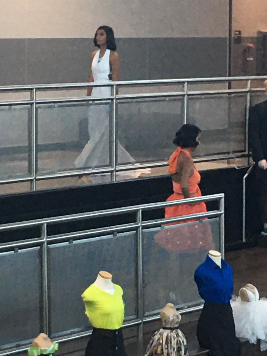 <a href="/AISDCTE/">Alvin ISD CTE Department</a> Career Extravaganza Fashion show has begun!