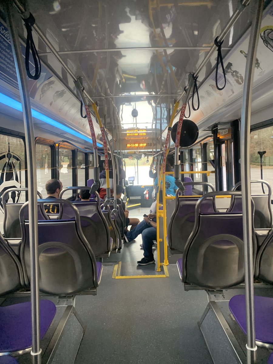 ECUTransit's tweet photo. Our support staff members are having fun training today and getting first hand experience with route changes. Ongoing training sessions is one of the many ways our team stays seasoned and ready for their daily task! #ECUBus #ECUSafeRide https://t.co/xMGv1u5Suj