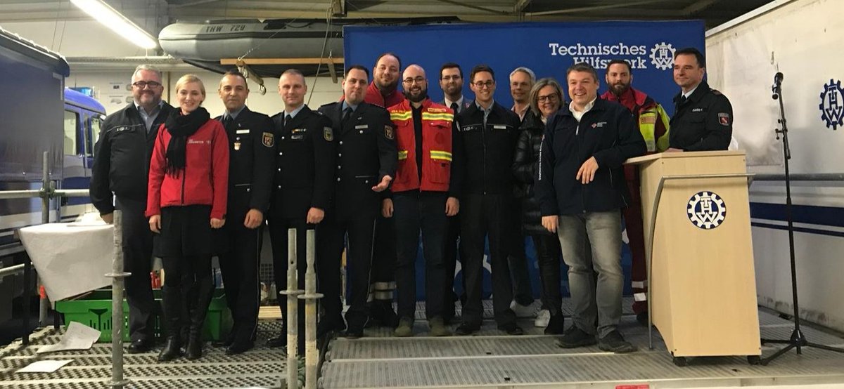 Beim #Neujahrsempfang des <a href="/THWMainz/">THW Mainz</a> - traditionelles Treffen der Presseverantwortlichen der #blaulichtfamiliemz. 
Eine tolle Zusammenarbeit.