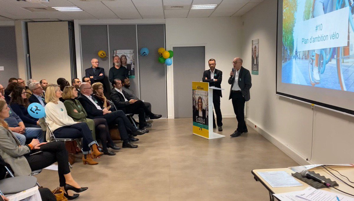 Parmi les mesures d’audace que nous proposons pour préparer l’avenir du territoire, nos colistiers <a href="/HenriNoelRUIZ/">Henri-Noel Ruiz</a> et Xavier Hébert nous ont présenté: 
👉 Moratoire sur les tours, pour un urbanisme négocié
👉 Sortir le métro de la rocade
👉 Plan d’ambition vélo