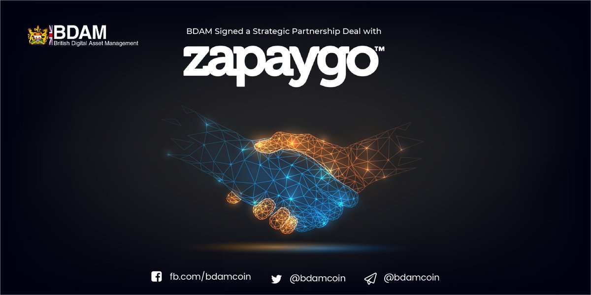 bdamcoin's tweet photo. We are glad to share that #BDAM partnership with Zapaygo, has been featured on https://t.co/trz3zjQ3gB, a leading crypto news site. Follow this link to read the article now!
https://t.co/qsfe3EwBuf
#blockchain #BDAMExchange #topcrypto #IEO #topieo #ico #crypto #cryptocurrency https://t.co/IsxiSLQyvL