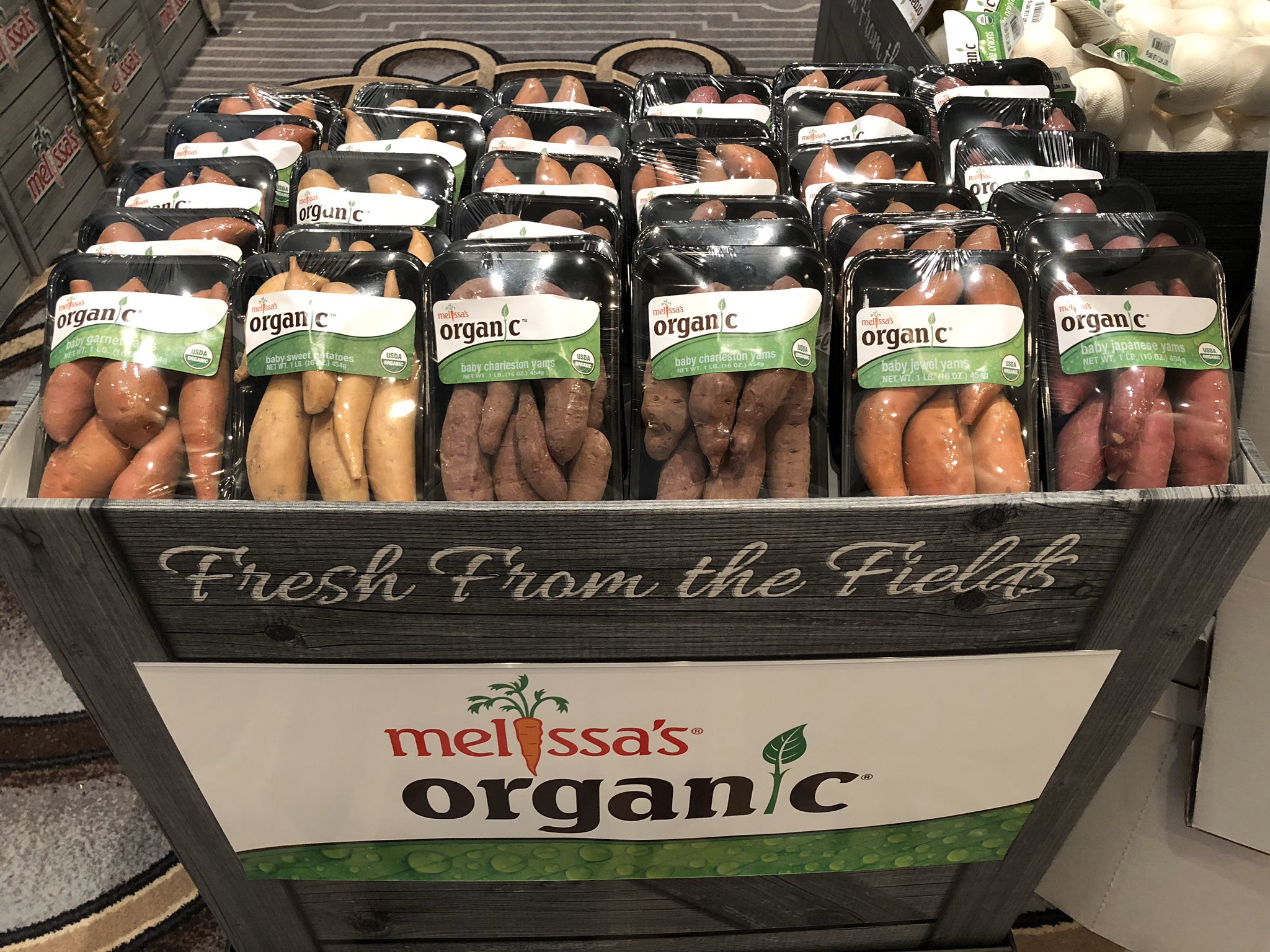 Organic Yams — Melissas Produce