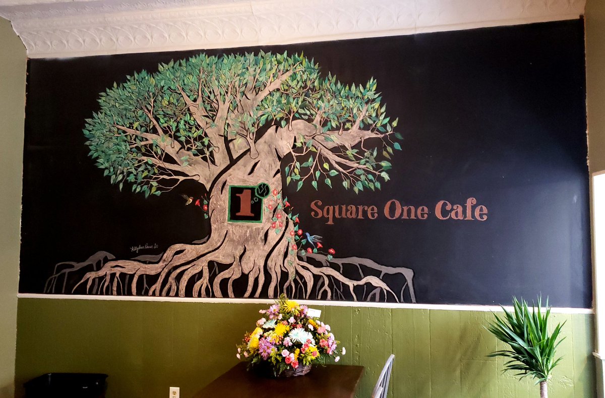 dxwatso's tweet photo. Still my happy place, just under a new name.💗
Trying out the January monthly special: Turtle Latte!
#GoodbyeHappyCappy #HelloSquareOne
#SquareOneCafe
#DowntownSchenectady https://t.co/QFPqhDnsFU