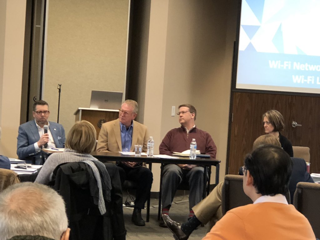 OKMed's tweet photo. Wonderful turnout for today’s Rural Physician Summit. Thank you to @HealthyOklahoma Commissioner Gary Cox, @marcus_mcentire and @GregOklahoma, as well as our incredible rural physicians for braving the cold to@join us today. #okmed #rps2020 https://t.co/CPrdsxu1Md